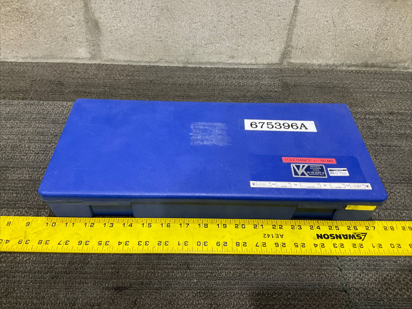 VAN KEUREN .9500-.9620 9 PIECE THREAD WIRE SET 333