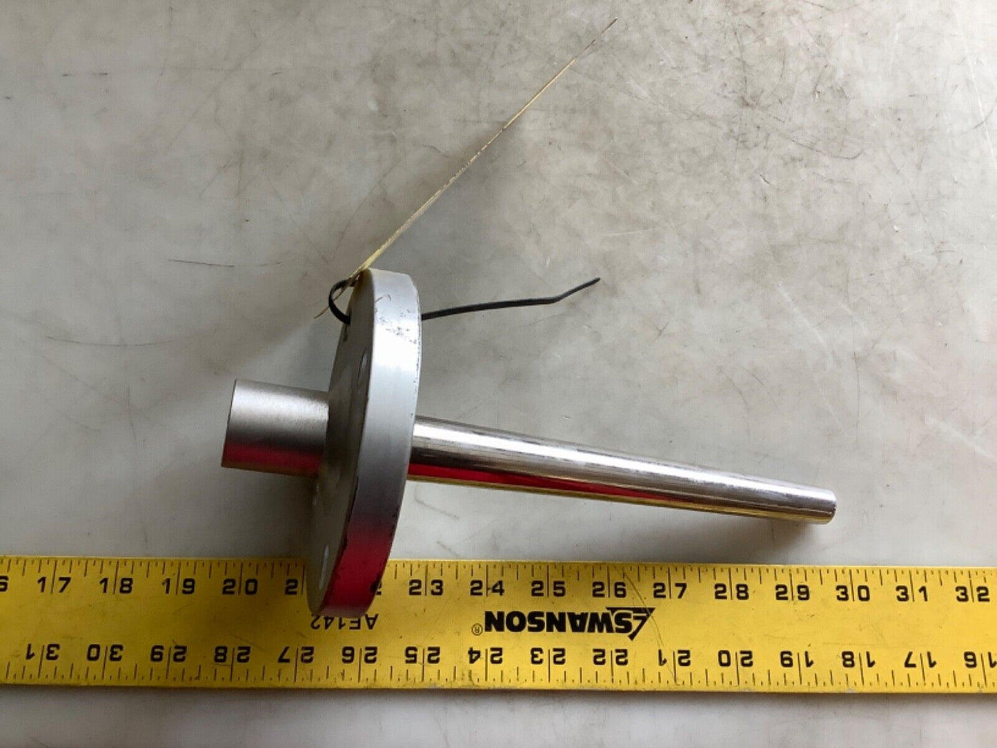 KERKAU A182 F316/316L 1.5 150 B16.5 THERMOWELL FLANGE W ROD 7-1/2IN 678
