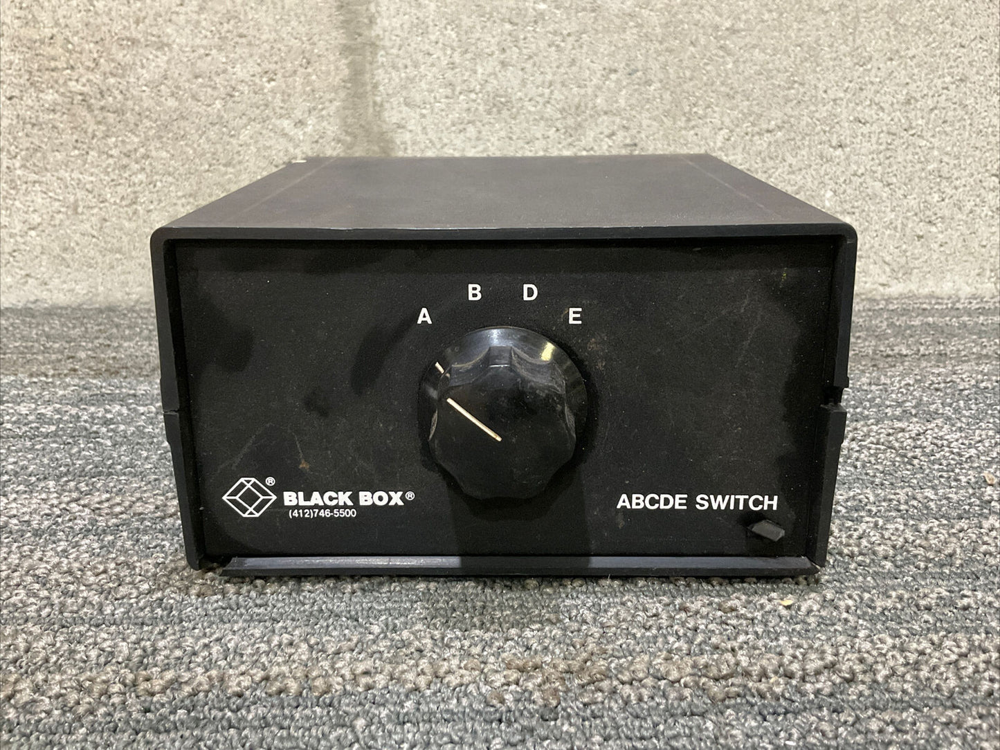 BLACK BOX SWL031A-MMMM ABCDE SWITCH 222