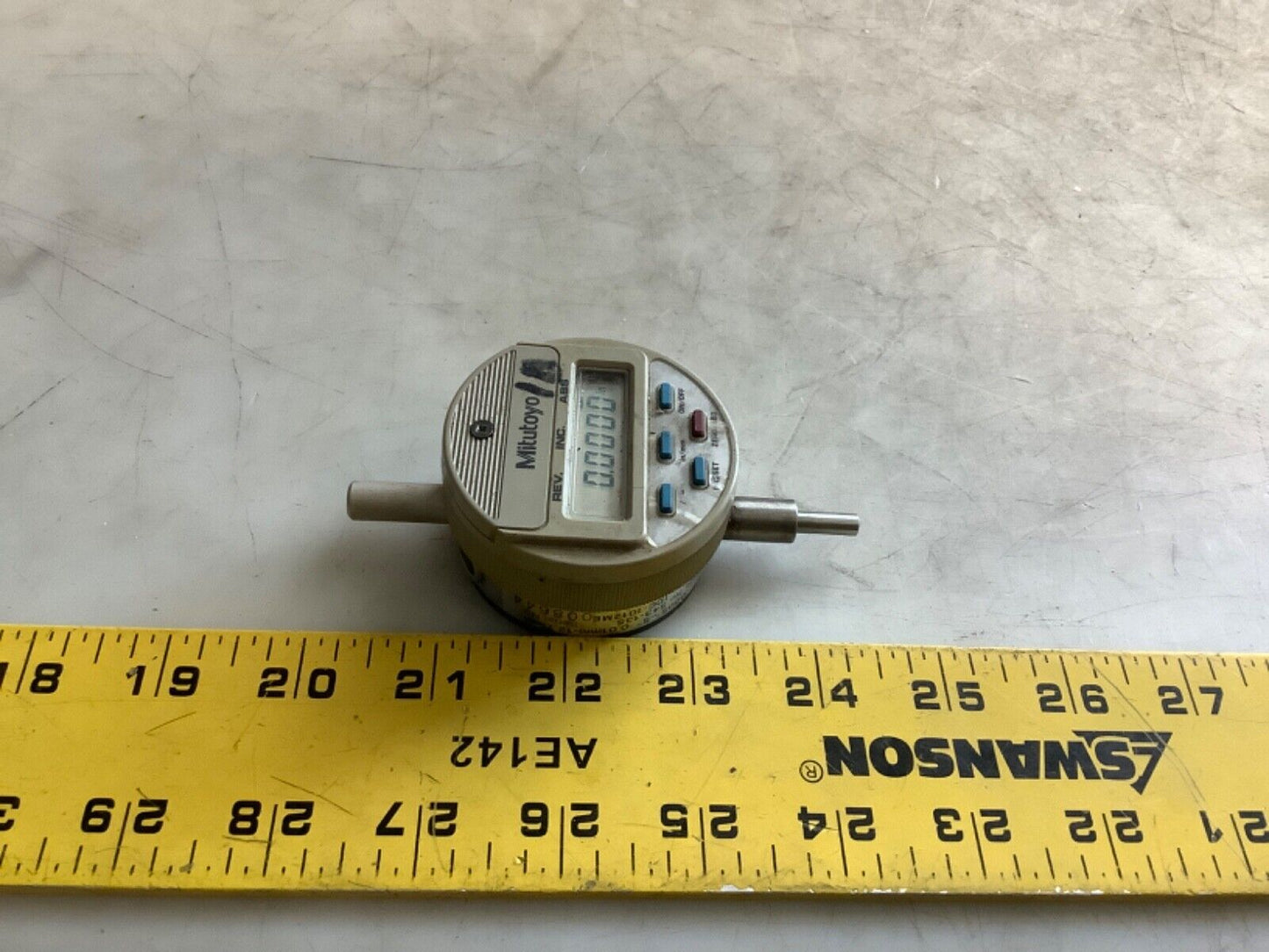 MITUTOYO 543-135 IDC-1012ME ELECTRONIC DIAL INDICATOR 0.0005-0.5IN