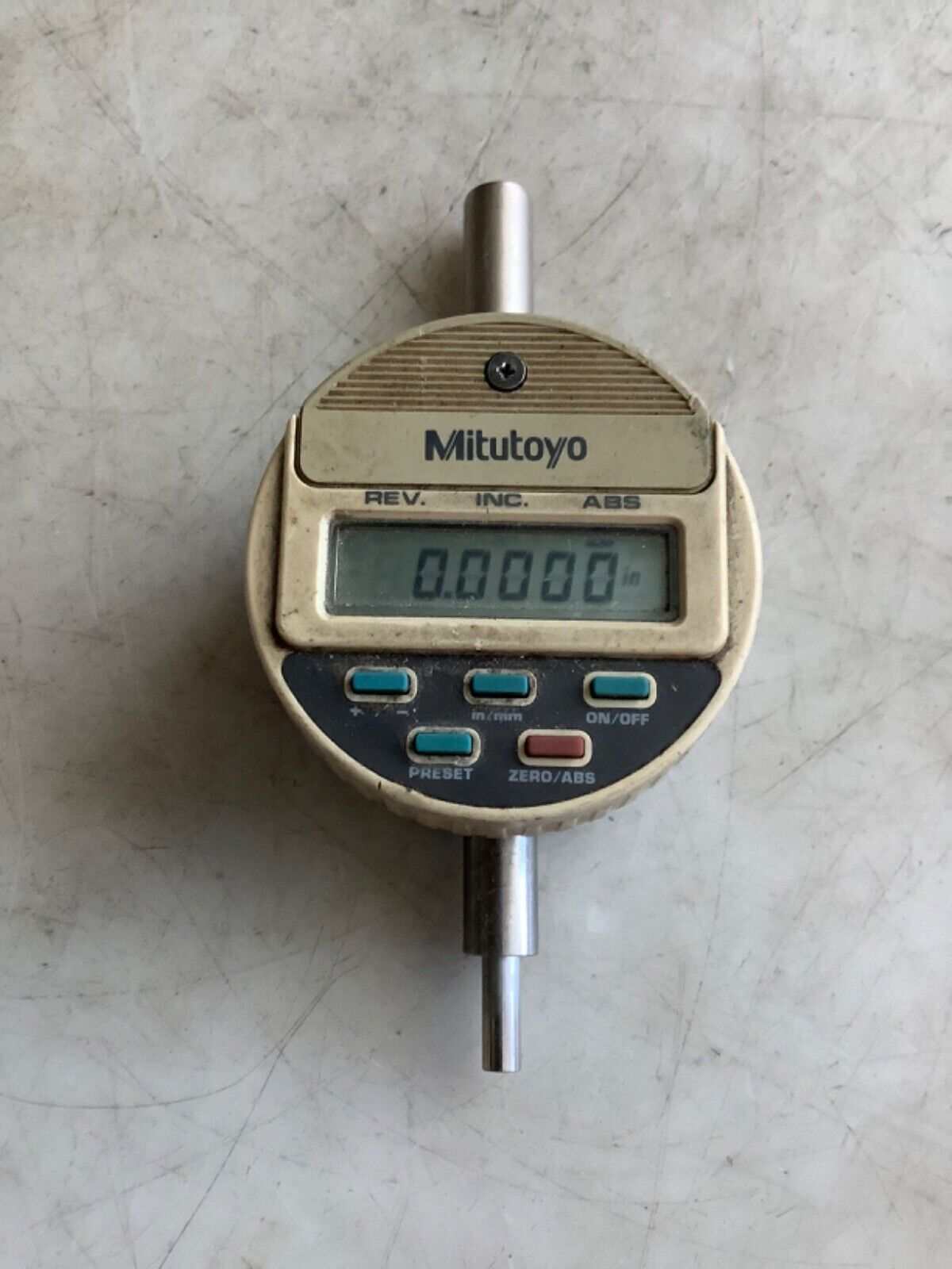 MITUTOYO 543-145B IDC-112TB ELECTRONIC DIAL INDICATOR 0.0001IN 0-0.5IN