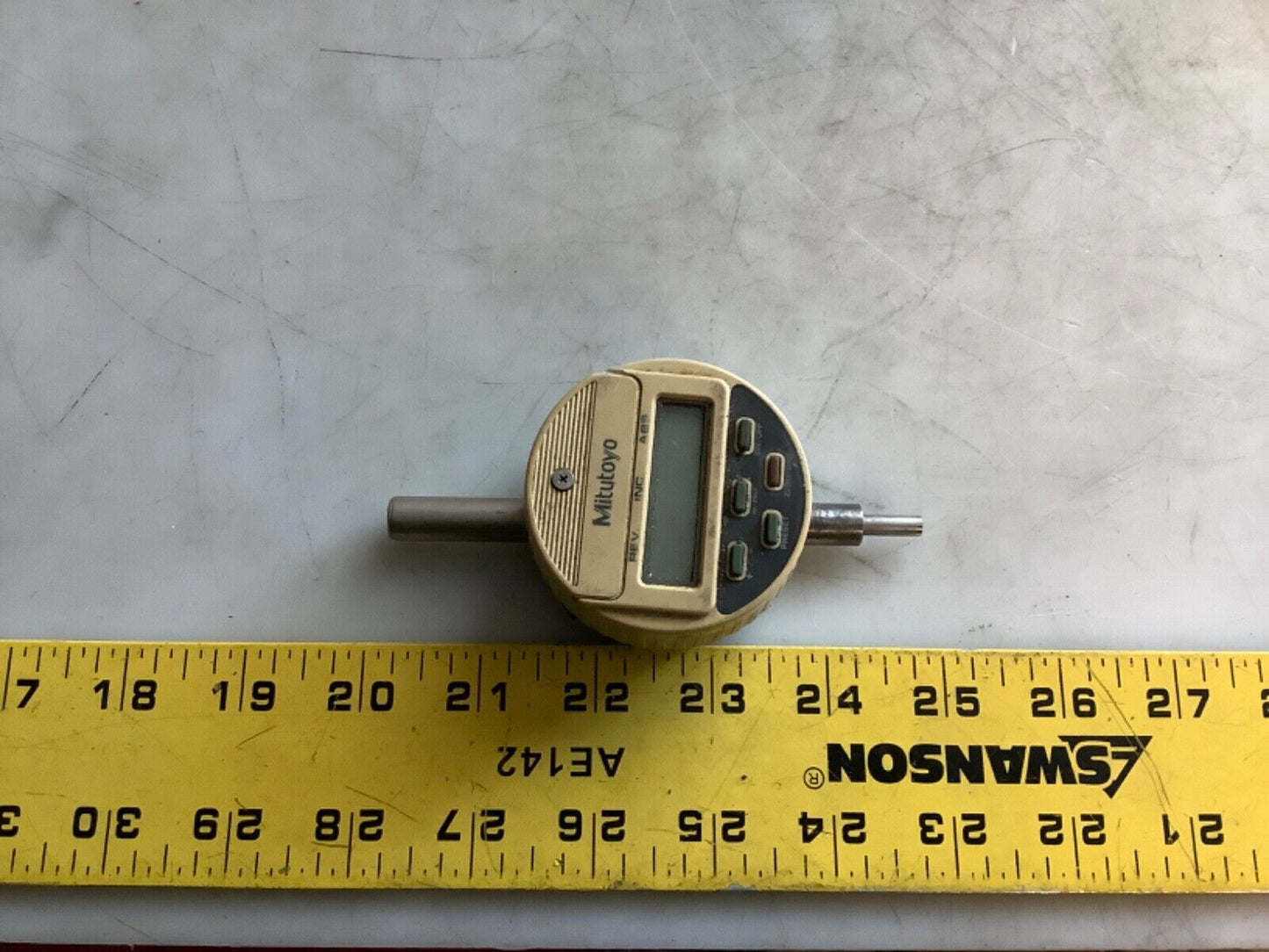 MITUTOYO 543-145B IDC-112TB ELECTRONIC DIAL INDICATOR 0.0001IN 0-0.5IN