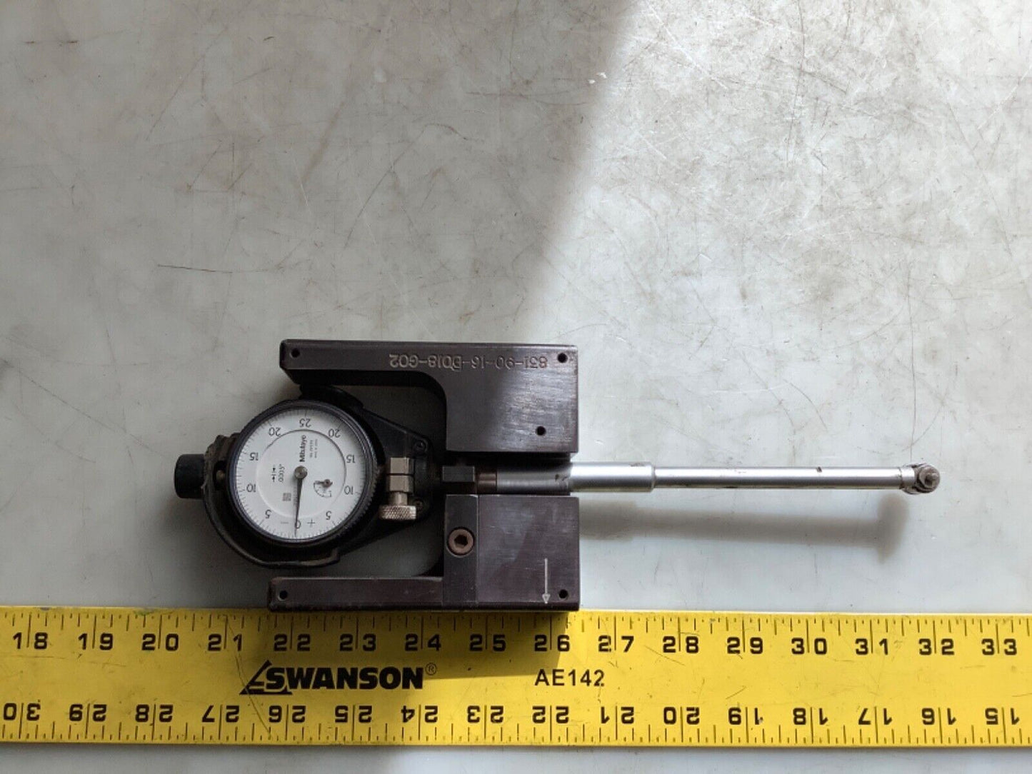 MITUTOYO 2922S DIAL INDICATOR 0.0005IN 0-25-0 DIAL