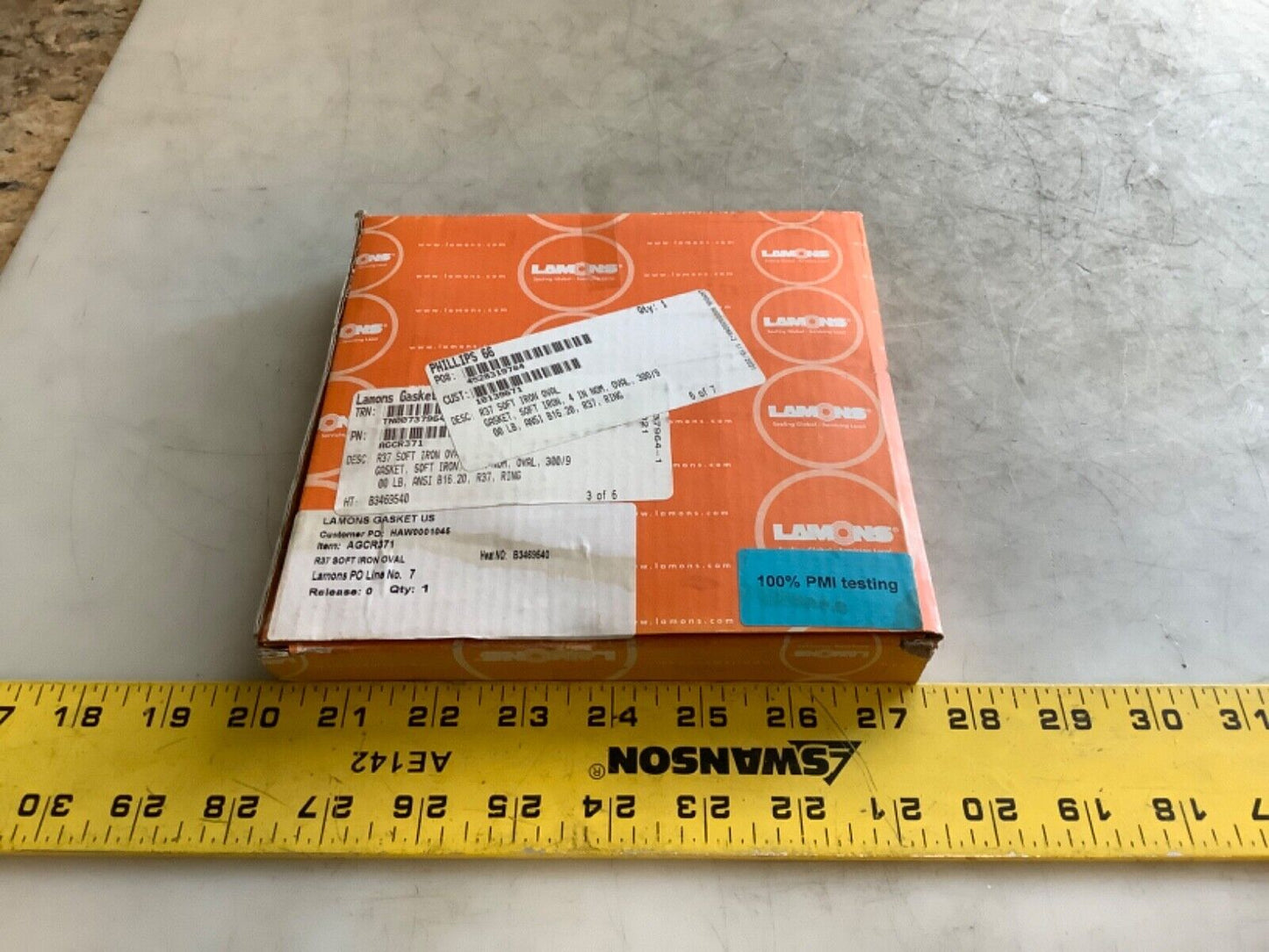 LAMONS AGCR371 R37 OVAL GASKET RING 678