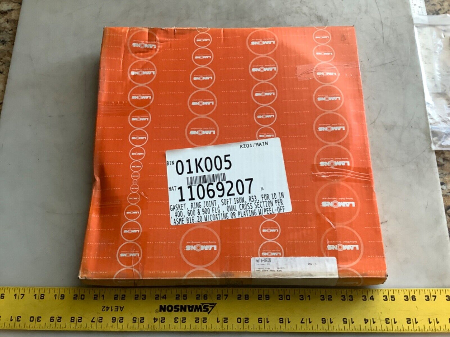 LAMONS R 53 OVAL GASKET 12.5IN 678