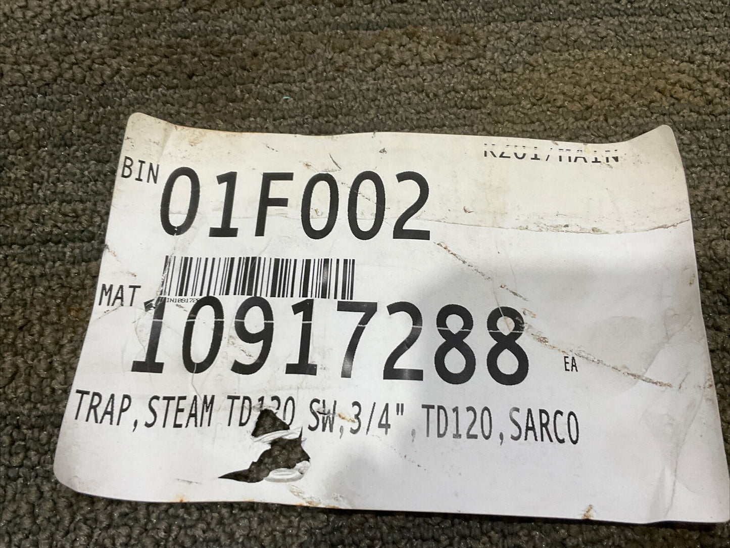 SPIRAX-SARCO TD120M 3/4" 3625 PSI THERMO DYNAMIC STEAM TRAP 678