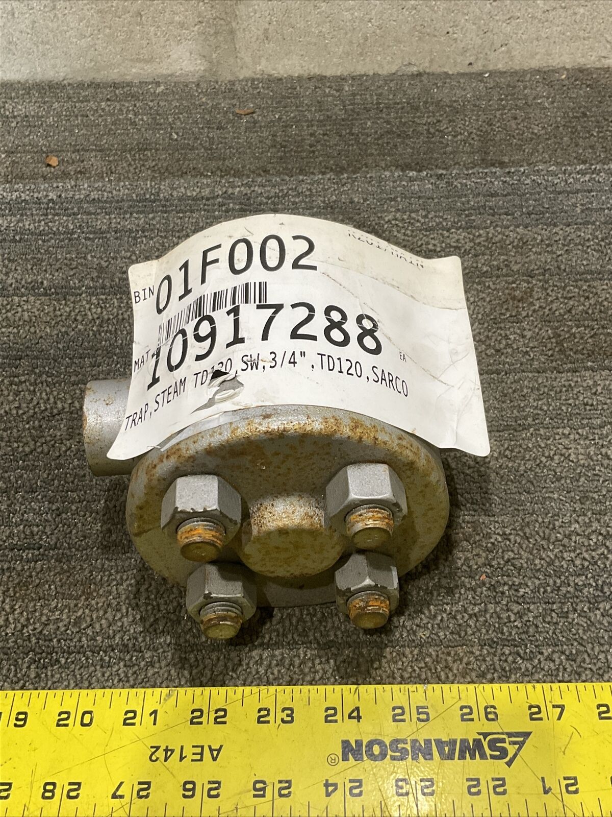 SPIRAX-SARCO TD120M 3/4" 3625 PSI THERMO DYNAMIC STEAM TRAP 678