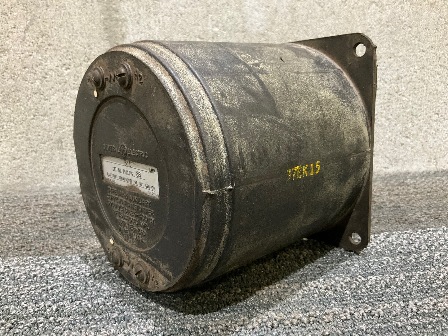 GE GENERAL ELECTRIC 750X01G 88 JAR-O AUXILIARY CURRENT TRANSFORMER 222