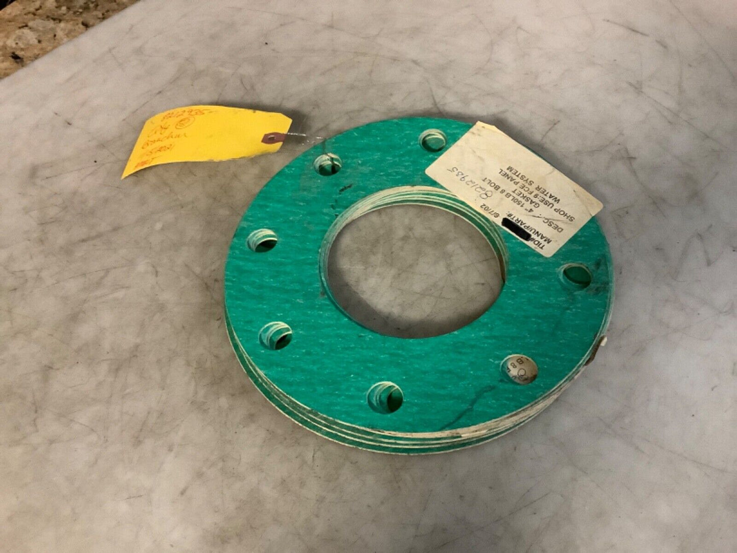 KLINGERSIL C-4430 8212935 BOLT GASKET 4-1/2IN INNER DIA 9IN OUTER DIA - LOT OF 8