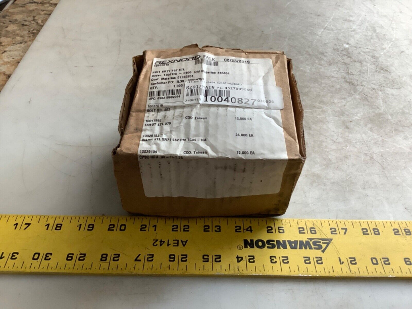 REXNORD PKIT SR71 462 STL 418484 COUPLING PART KIT 678