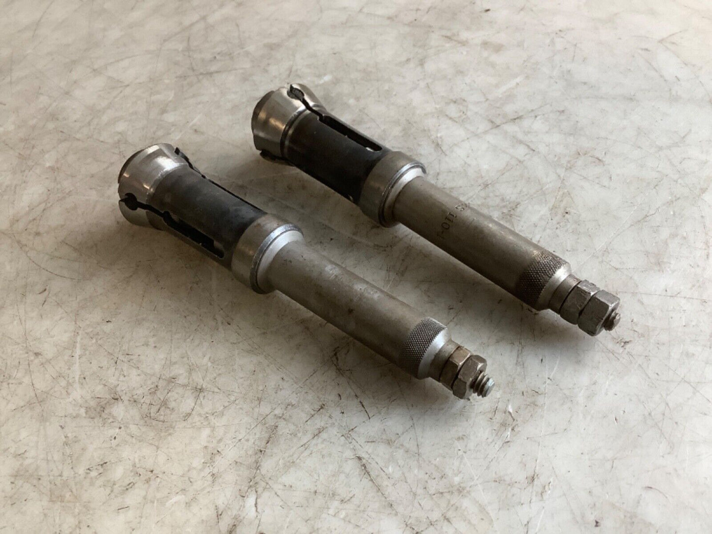 BROWN & SHARPE 110-1 SPRING EJECTOR STOP W/ 30 COLLET 9/64IN 333 - QTY 2