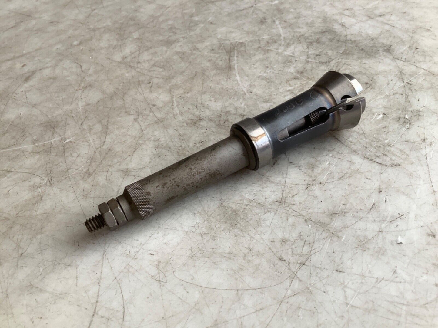BROWN & SHARPE 372-110-1 SPRING EJECTOR STOP W/ HARDINGE 10 COLLET 23/64IN 333