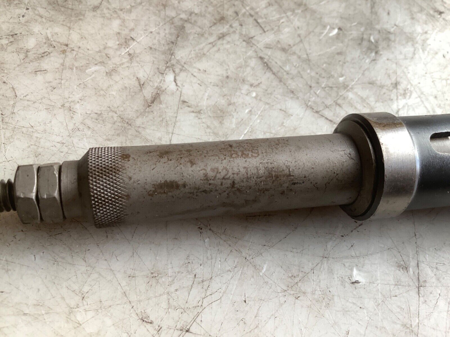 BROWN & SHARPE 372-110-1 SPRING EJECTOR STOP W/ HARDINGE 10 COLLET 23/64IN 333