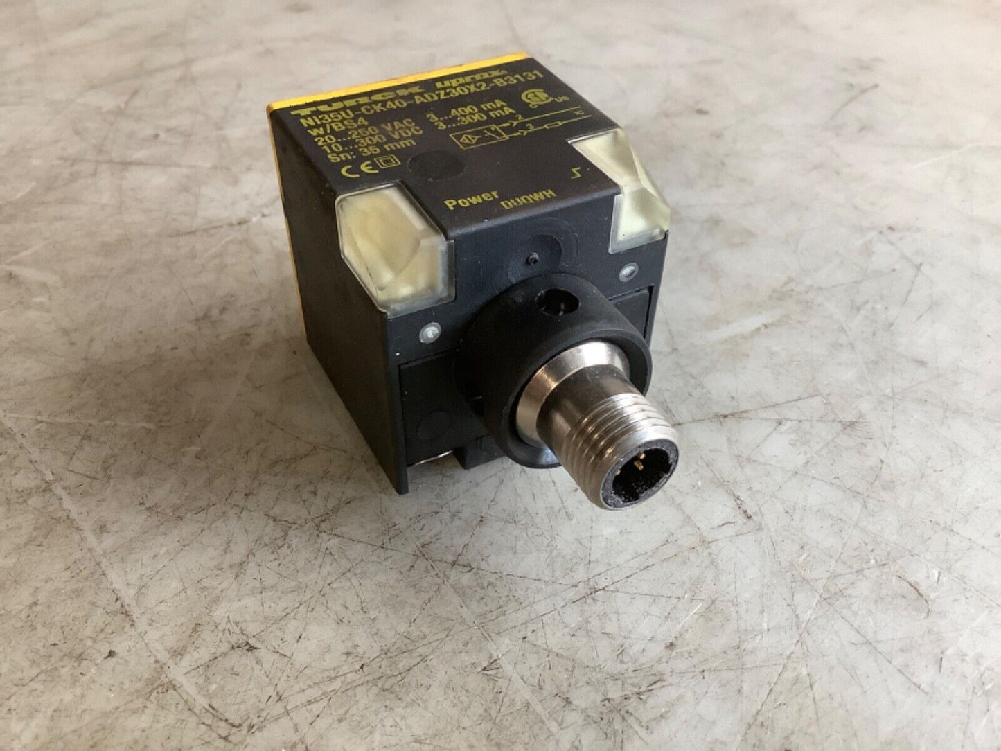 TURCK M4280491 NI35U-CK40-ADZ30X2-B3131 INDUCTIVE PROXIMITY SENSOR 222 - QTY 2