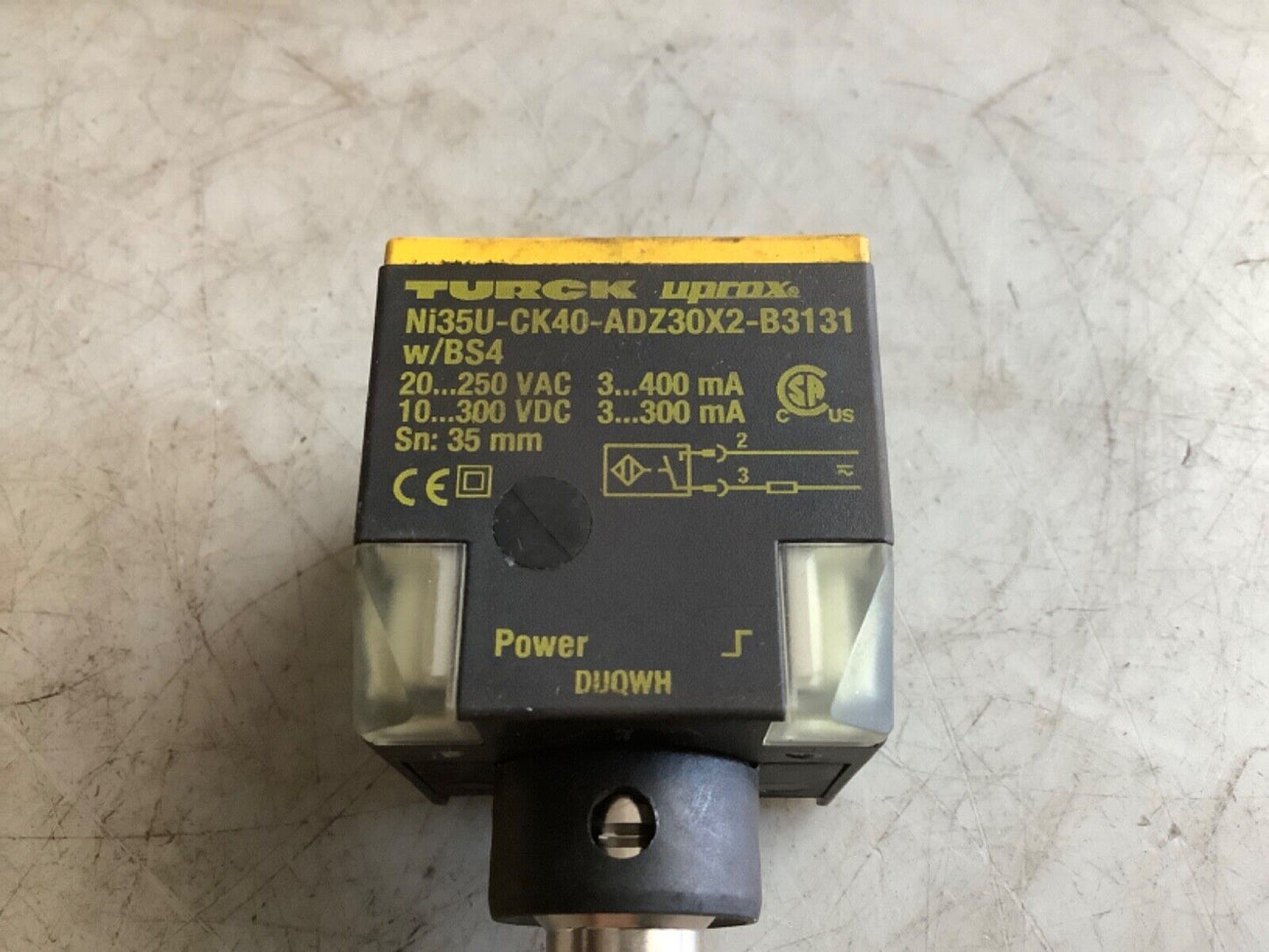 TURCK M4280491 NI35U-CK40-ADZ30X2-B3131 INDUCTIVE PROXIMITY SENSOR 222 - QTY 2