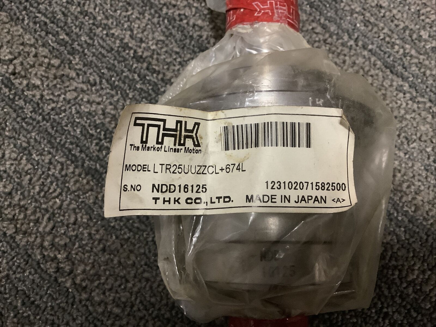THK LTR25UUZZCL+674L LINEAR BALL SPLINE HHH