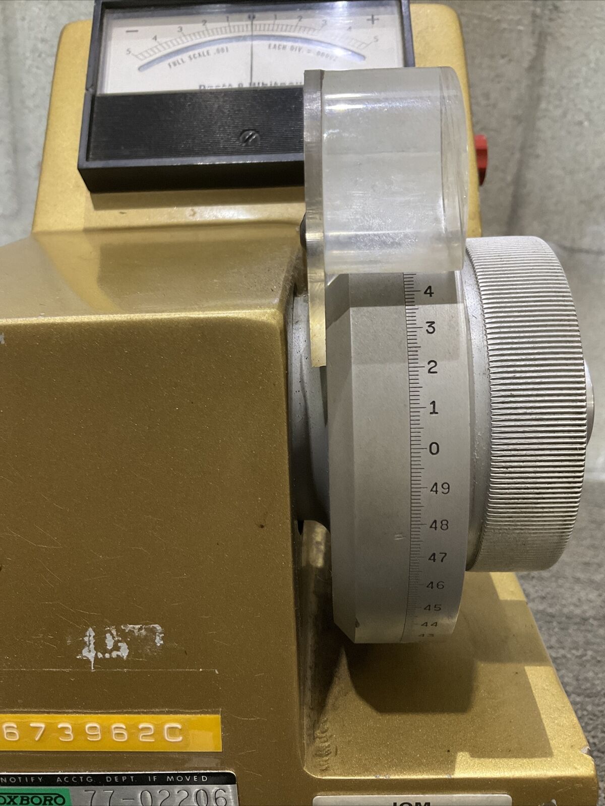 PRATT AND WHITNEY SUPERMICROMETER MODEL B