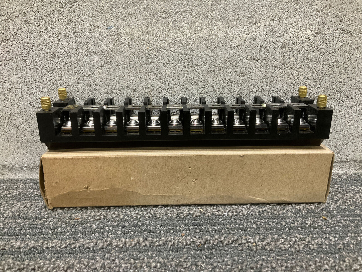 GE GENERAL ELECTRIC 183B4226 P-4 CIRCUIT TERMINAL BLOCK 222 LOT OF 2