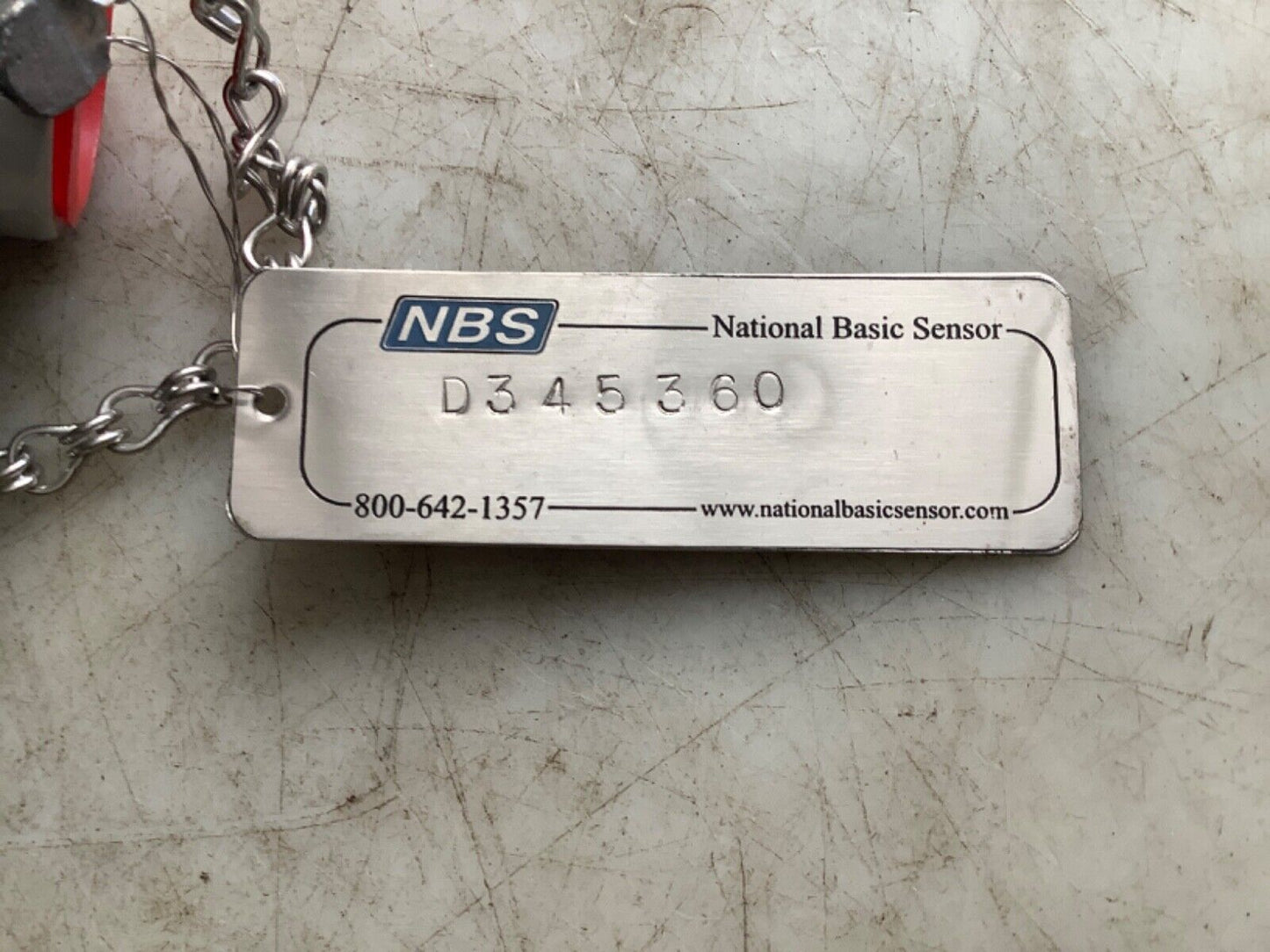 NBS NATIONAL BASIC SENSOR D345360 DWG 173114-KK-12"-36"-0-1-G-83 THERMOCOUPLE