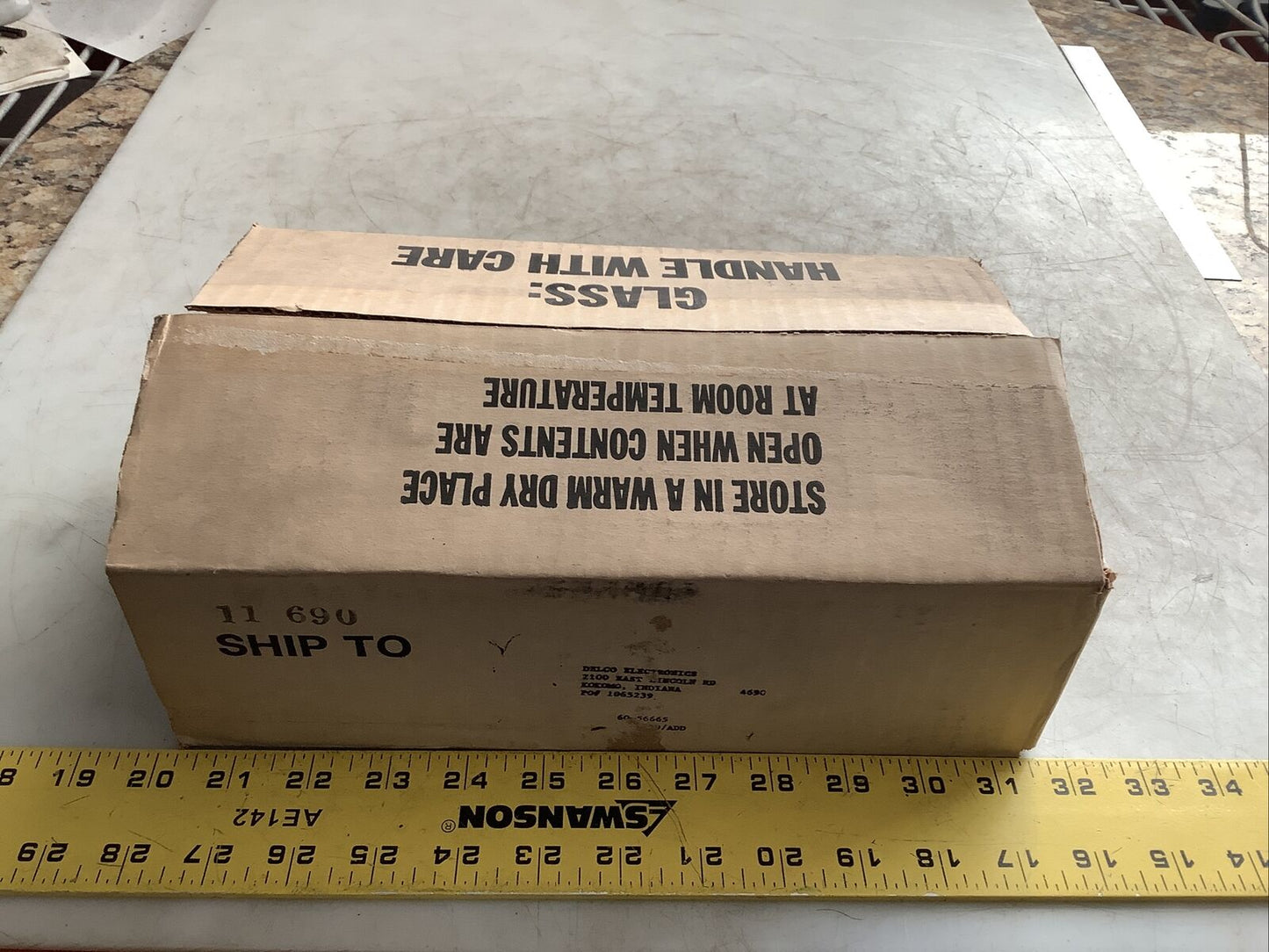ESCO 2956 PLAIN MICROSCOPE SLIDES 1MM THICK 75 X 38MM 1/2 GROSS - LOT OF 10