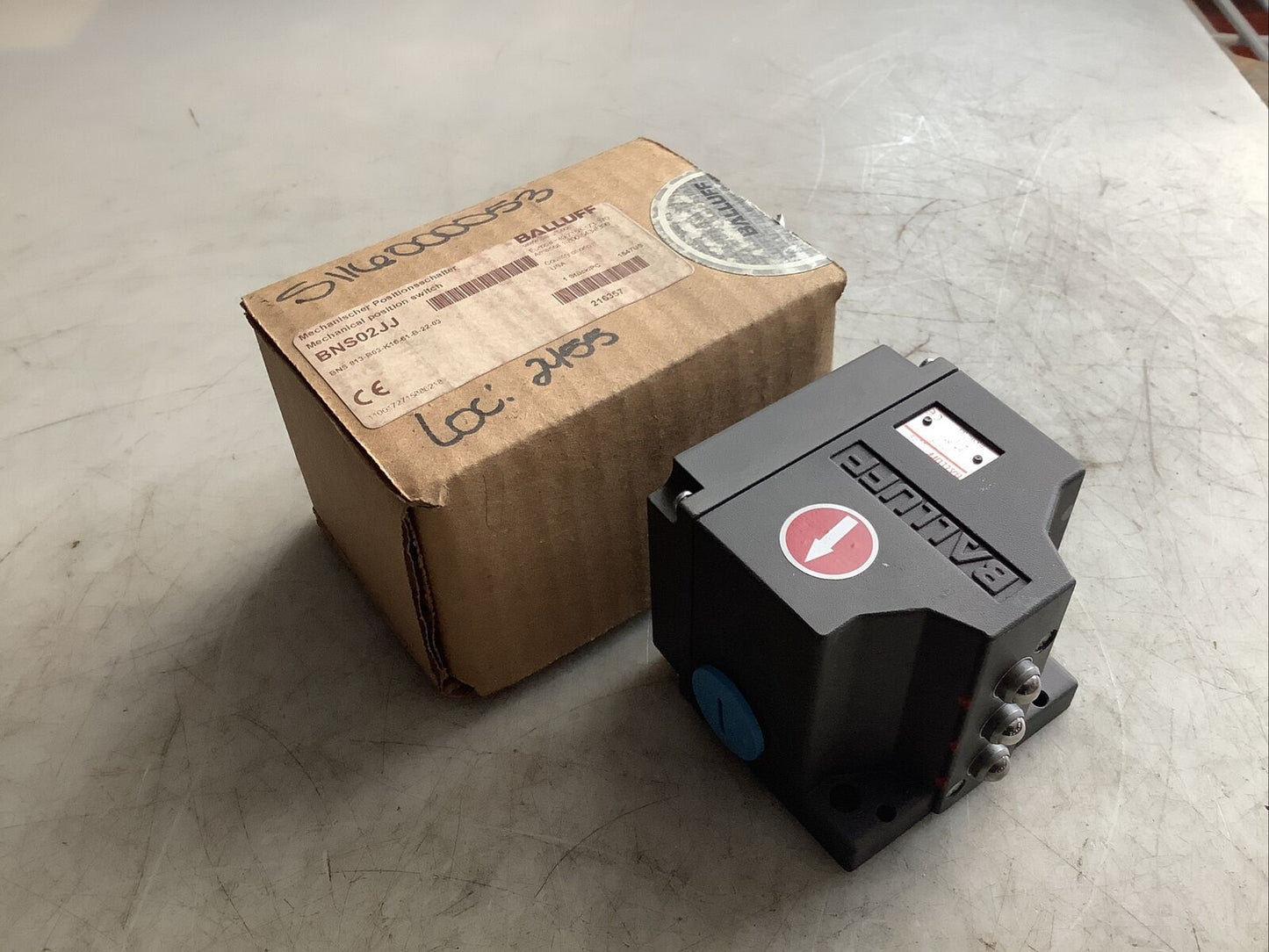 BALLUFF BNS02JJ MECHANICAL POSITION SWITCH 999