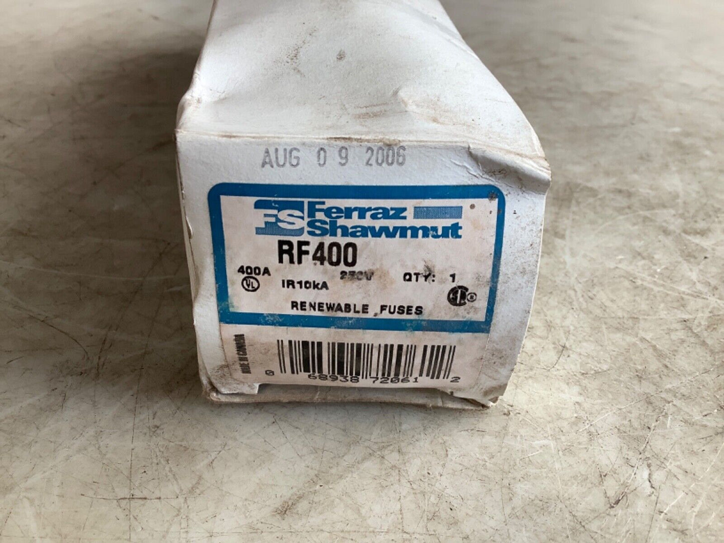 FERRAZ SHAWMUT RF400 RENEWABLE FUSE 400A 222