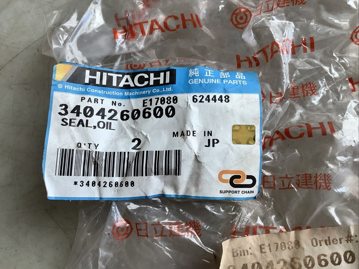 HITACHI 3404260600 OIL SEAL 222