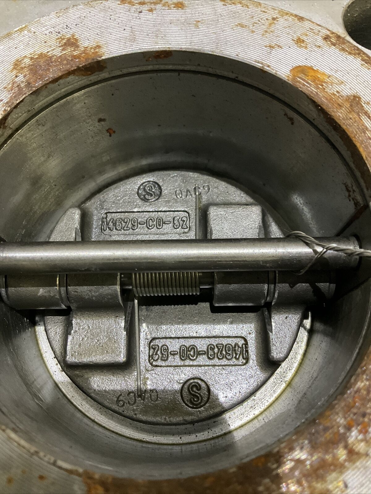 DUO-CHEK II 3H15SPF2-T60-CE CHECK VALVE 3IN 150 LB 678