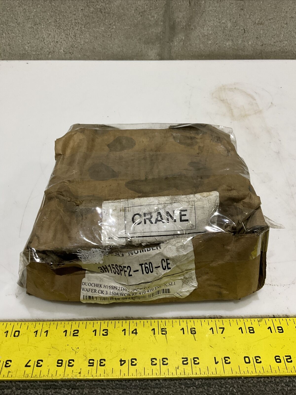 DUO-CHEK II 3H15SPF2-T60-CE CHECK VALVE 3IN 150 LB 678