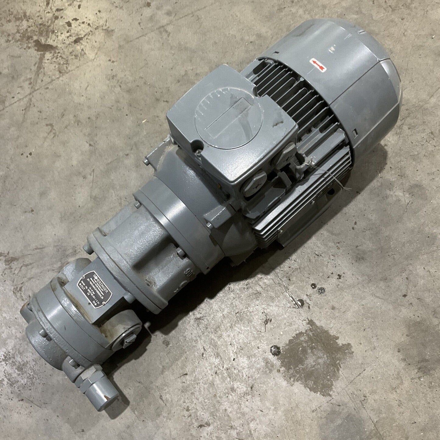 SCHERZINGER PUMP .551 FB/DU/M3,0/1000/GN/L56 ELEKTRA 1TZ9003-1BC63-4NA4-Z MOTOR