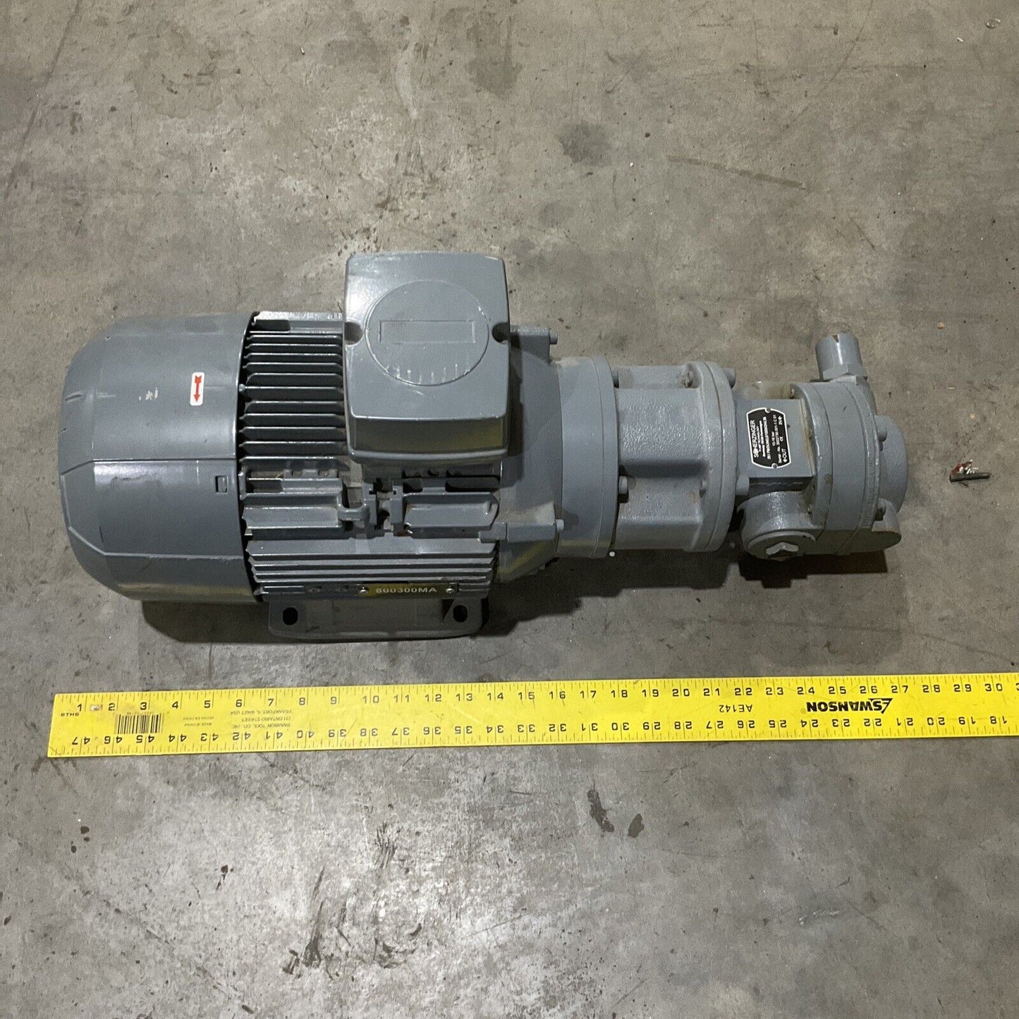 SCHERZINGER PUMP .551 FB/DU/M3,0/1000/GN/L56 ELEKTRA 1TZ9003-1BC63-4NA4-Z MOTOR