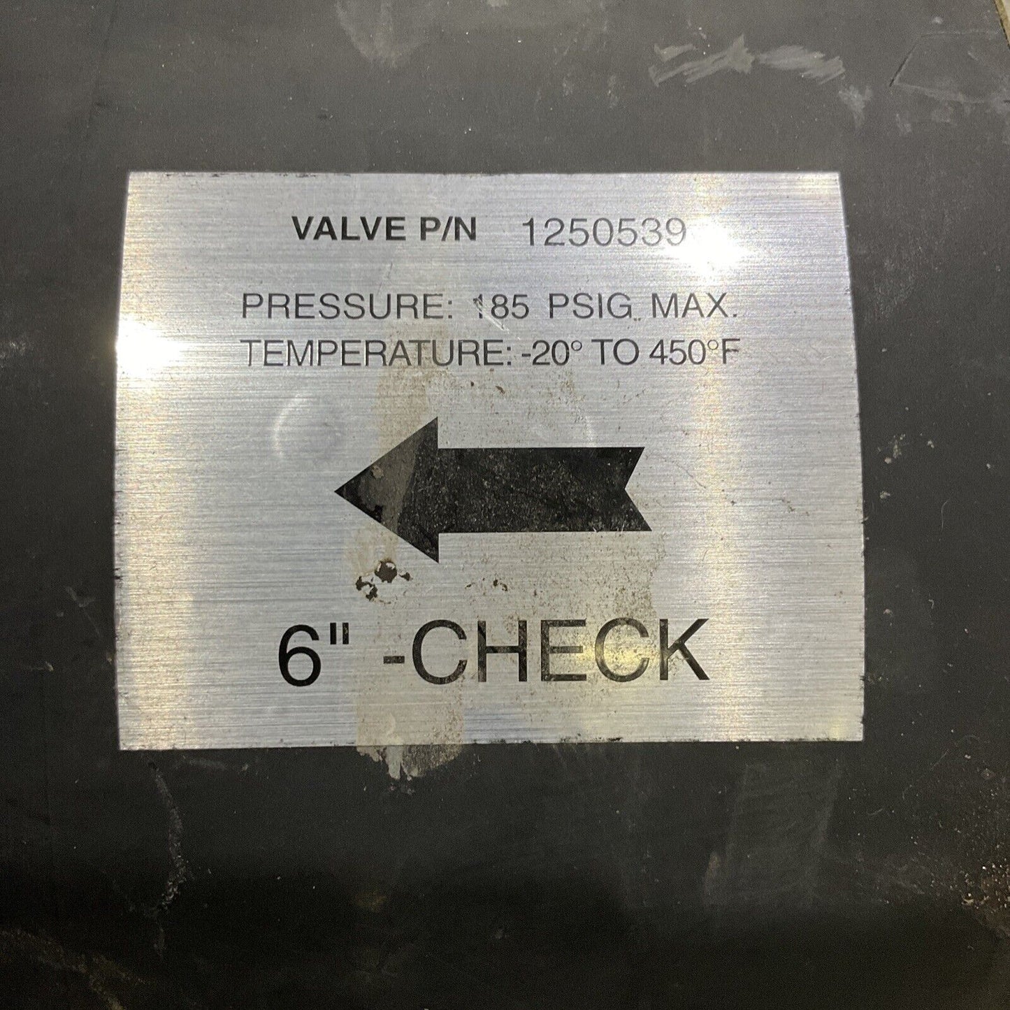 PNEUMATIC PRODUCTS 1250539 AIR DRYER OUTLET CHECK VALVE 6IN 678