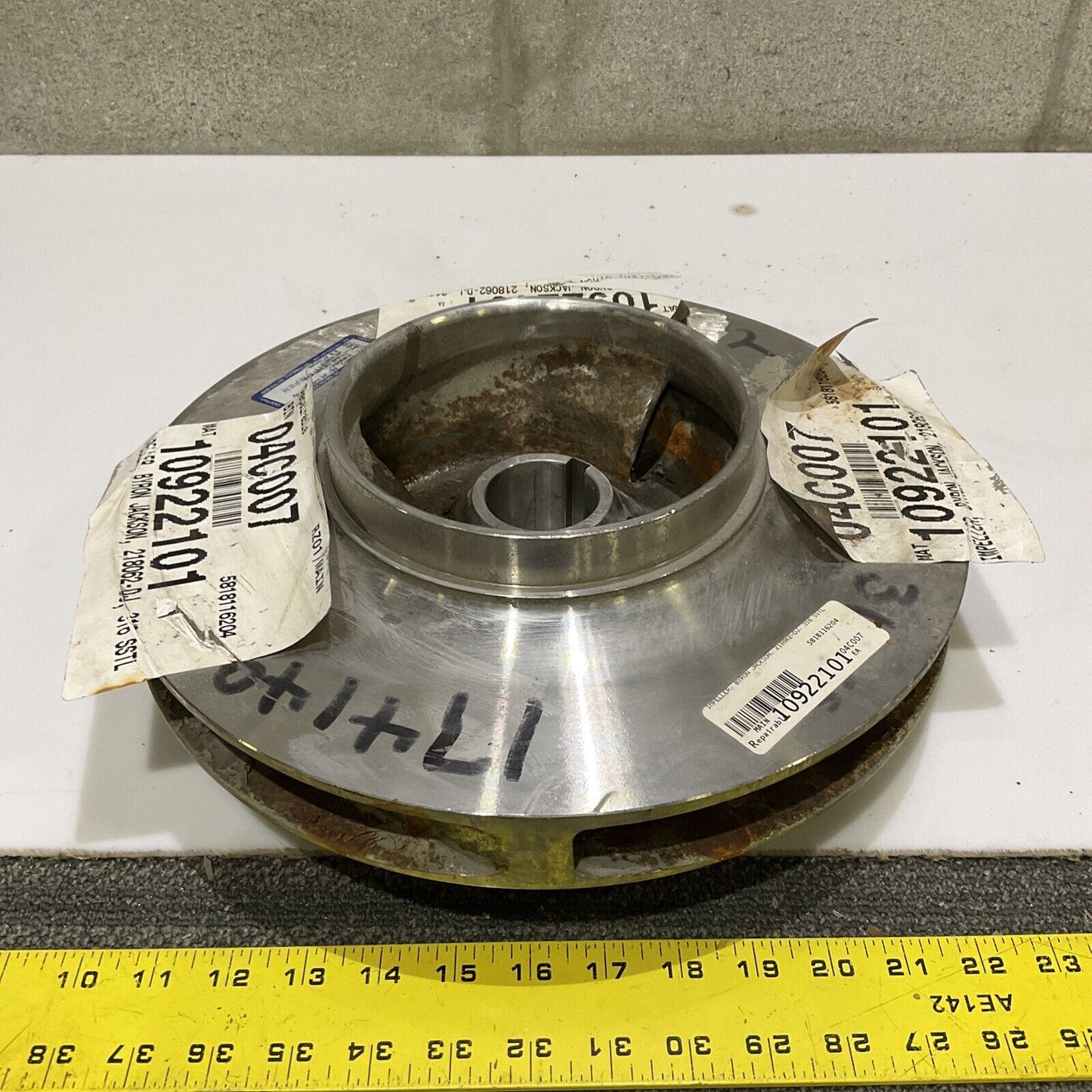 RUHRPUMPEN 218062-DJ IMPELLER SJA 13.25H MACH 678