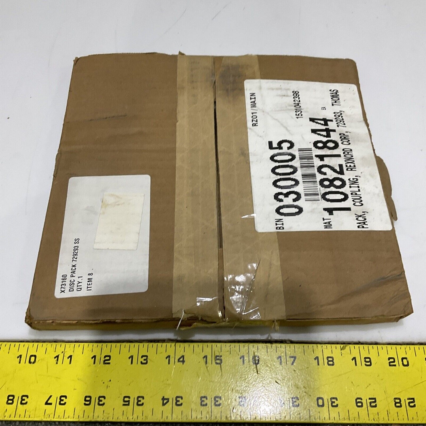 REXNORD THOMAS X73160 729293 DISC COUPLING PACK 678