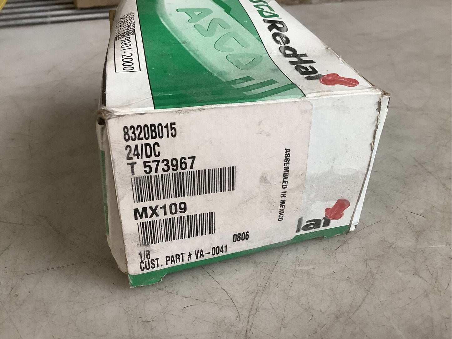 ASCO 8320B15 SOLENOID VALVE 24VDC 100PSI 9.7W 1/8IN PIPE 678