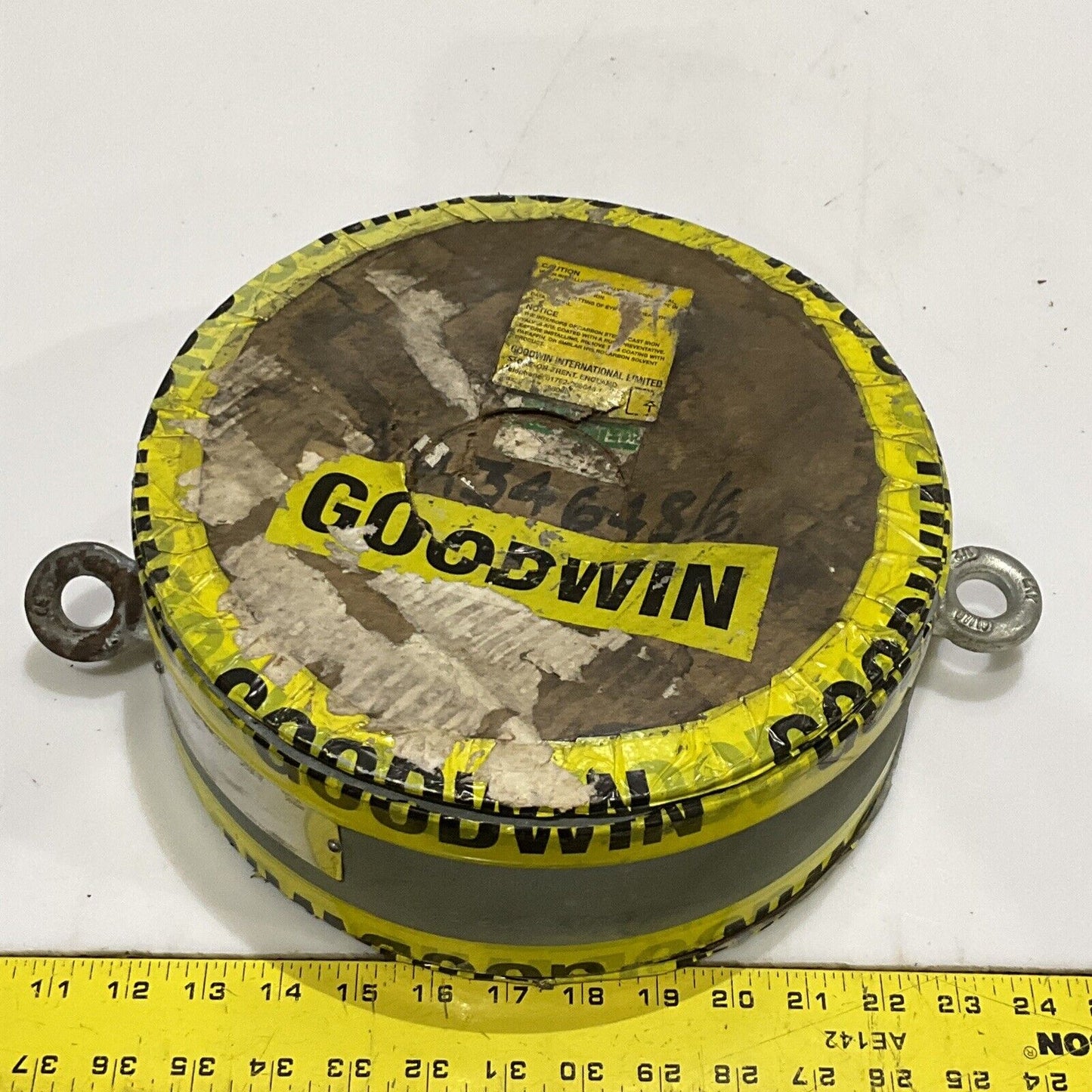 GOODWIN 9CR-1MO BSR DUAL PLATE CHECK VALVE 150 LB 6 IN 678