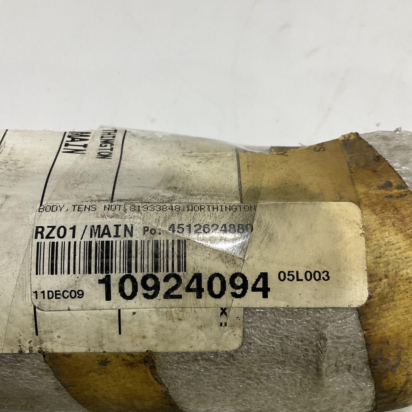 WORTHINGTON PUMP 81933848 TENSION NUT BODY 678