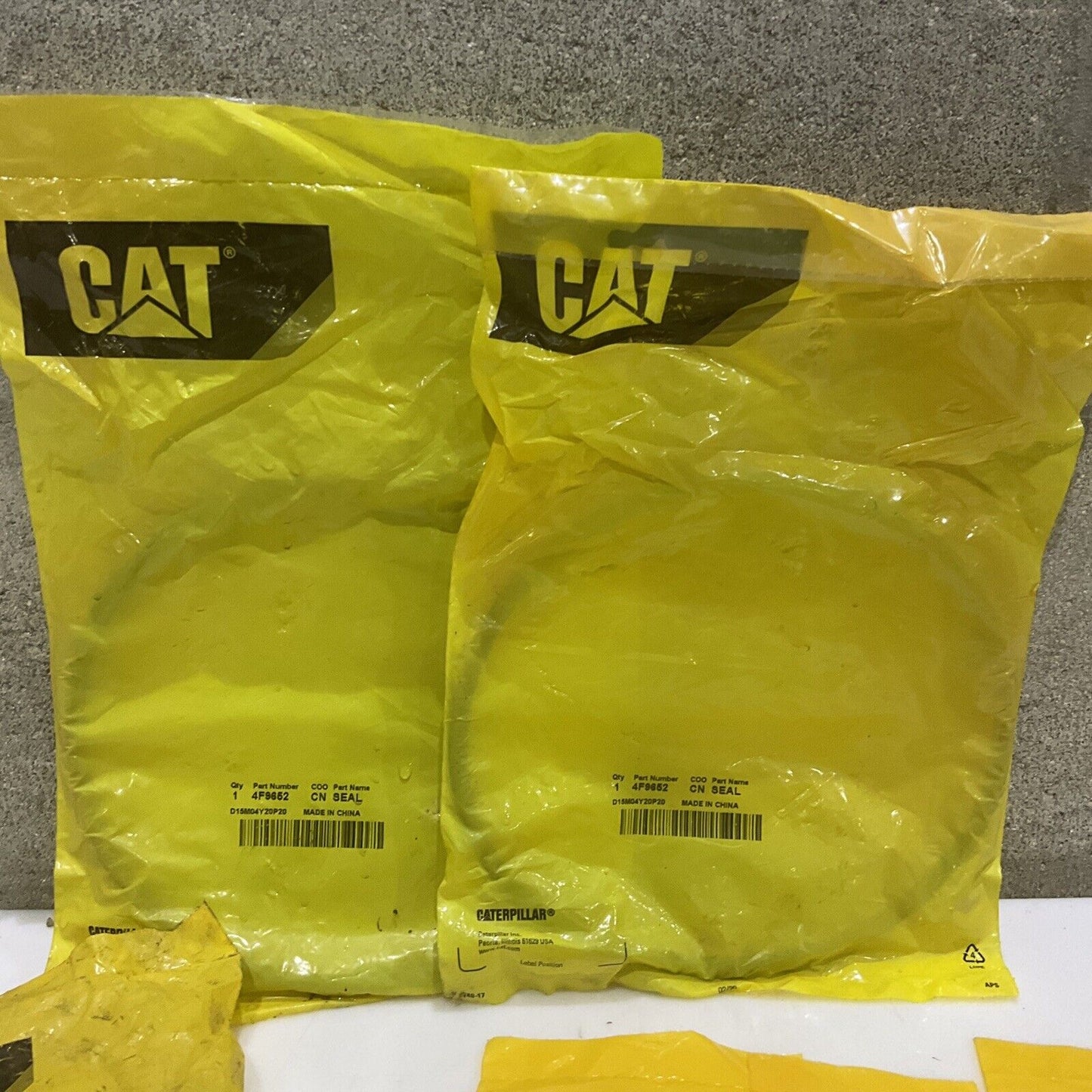 CAT 209 4574, 6W-4126, 225-7739, 0960015, 4F9652 CATERPILLAR PARTS 107 LOT OF 11