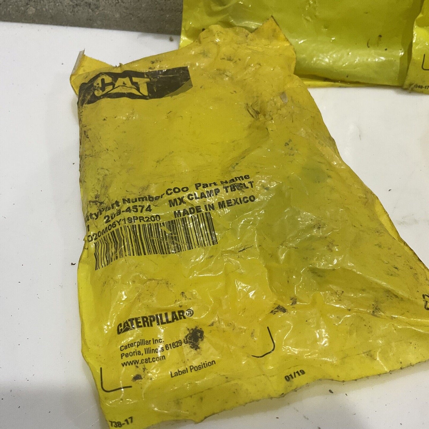 CAT 209 4574, 6W-4126, 225-7739, 0960015, 4F9652 CATERPILLAR PARTS 107 LOT OF 11