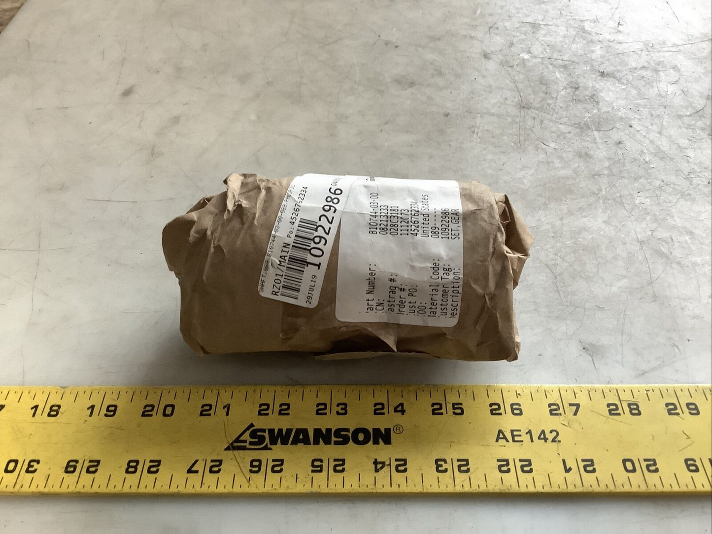 FLOWSERVE B10744-03-00 GEAR SET 678