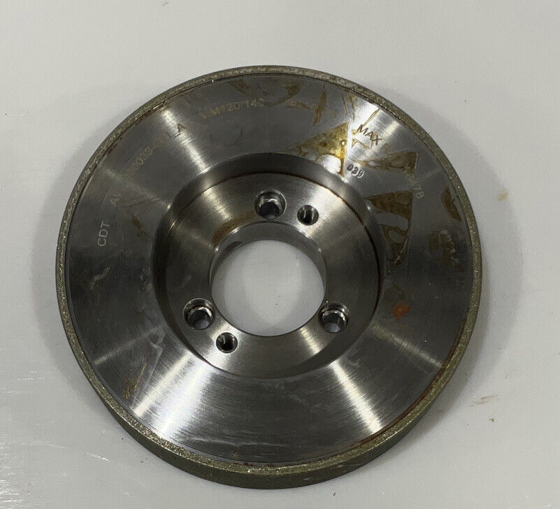 CONTINENTAL DIAMOND TOOL 230408 120/140 GRIT 5.795” DIAMETER GRINDING WHEEL 1.5"