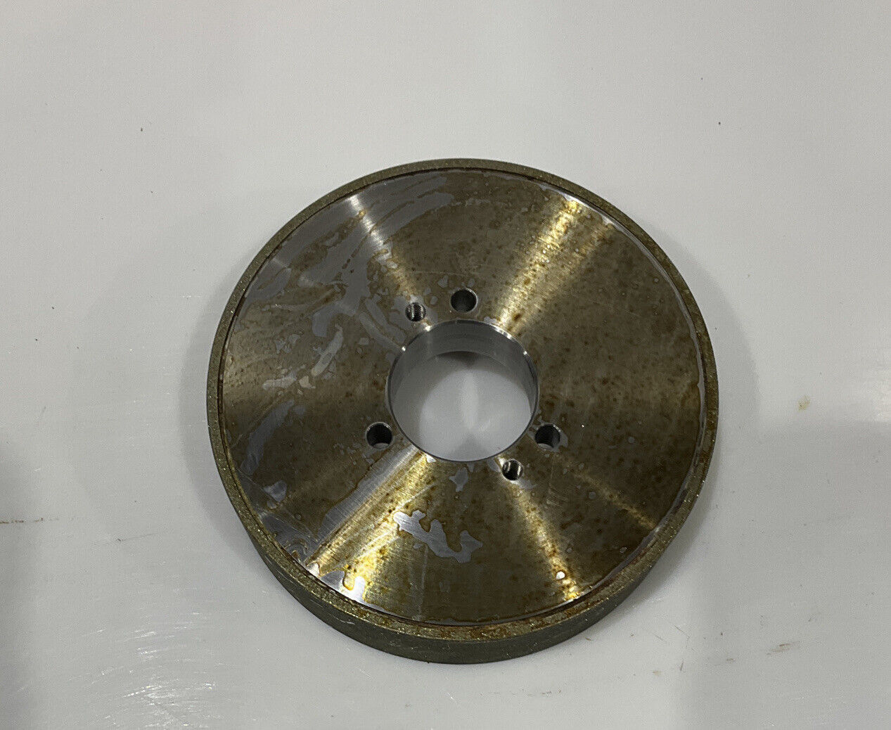 CONTINENTAL DIAMOND TOOL 230408 120/140 GRIT 5.793” DIAMETER GRINDING WHEEL 1.5"