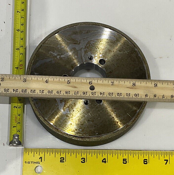 CONTINENTAL DIAMOND TOOL 230408 120/140 GRIT 5.793” DIAMETER GRINDING WHEEL 1.5"