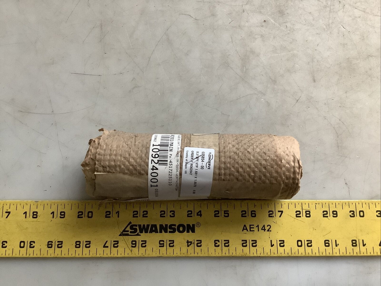 FLOWSERVE 605854-00 SHAFT SLEEVE VTP 1.681IN X 1.937IN X 6.50IN 678