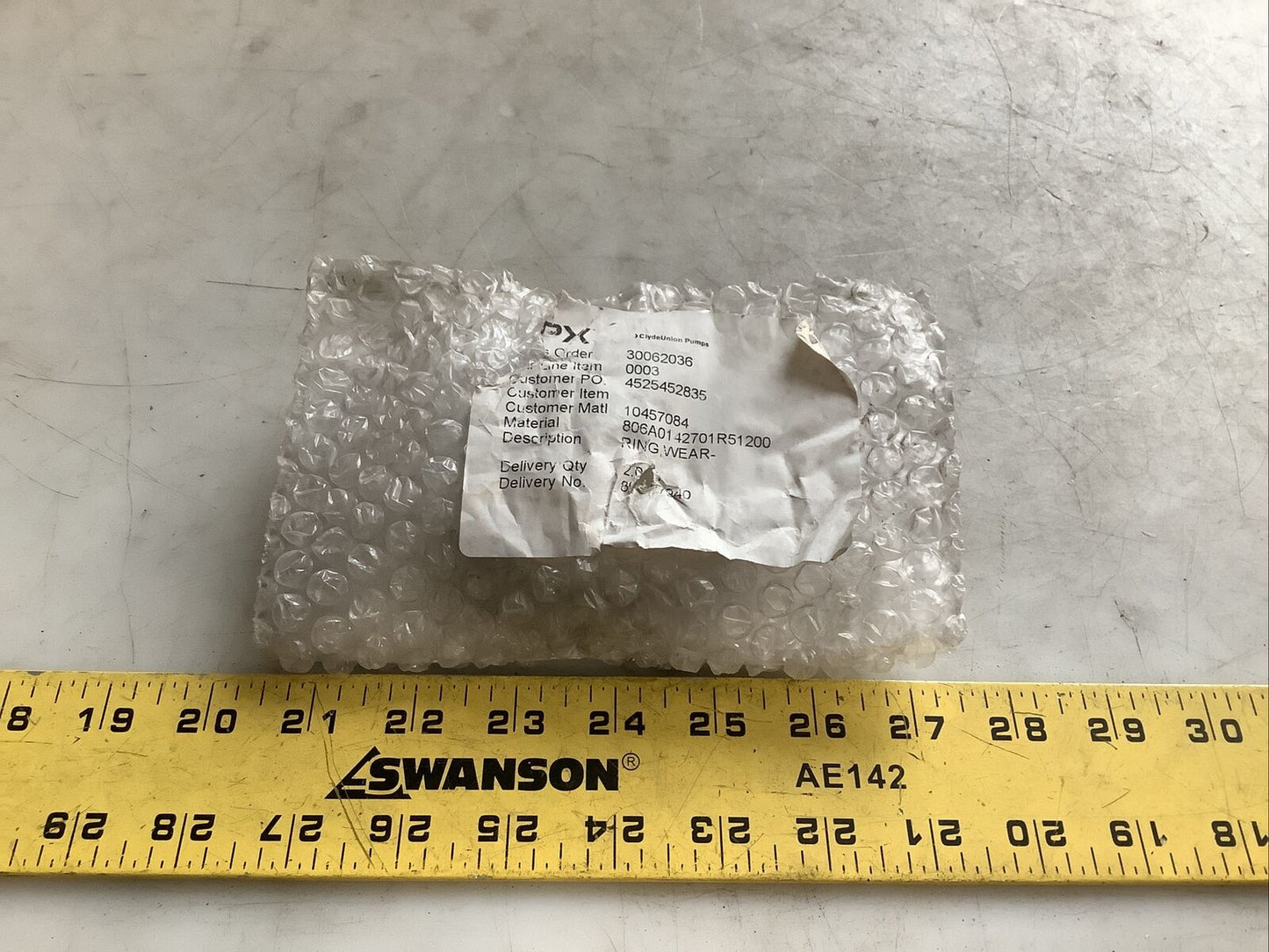 SPX 806A0142701R51200 WEAR RING 678