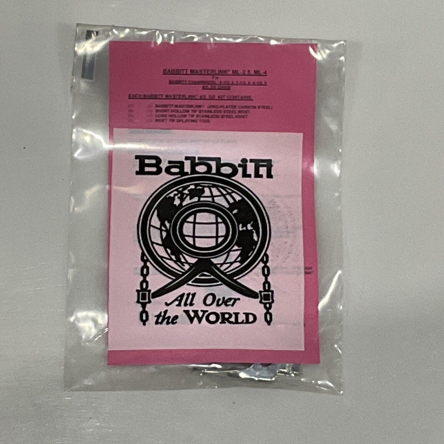 BABBITT ML2.5 MASTER LINK KIT SET OF 9