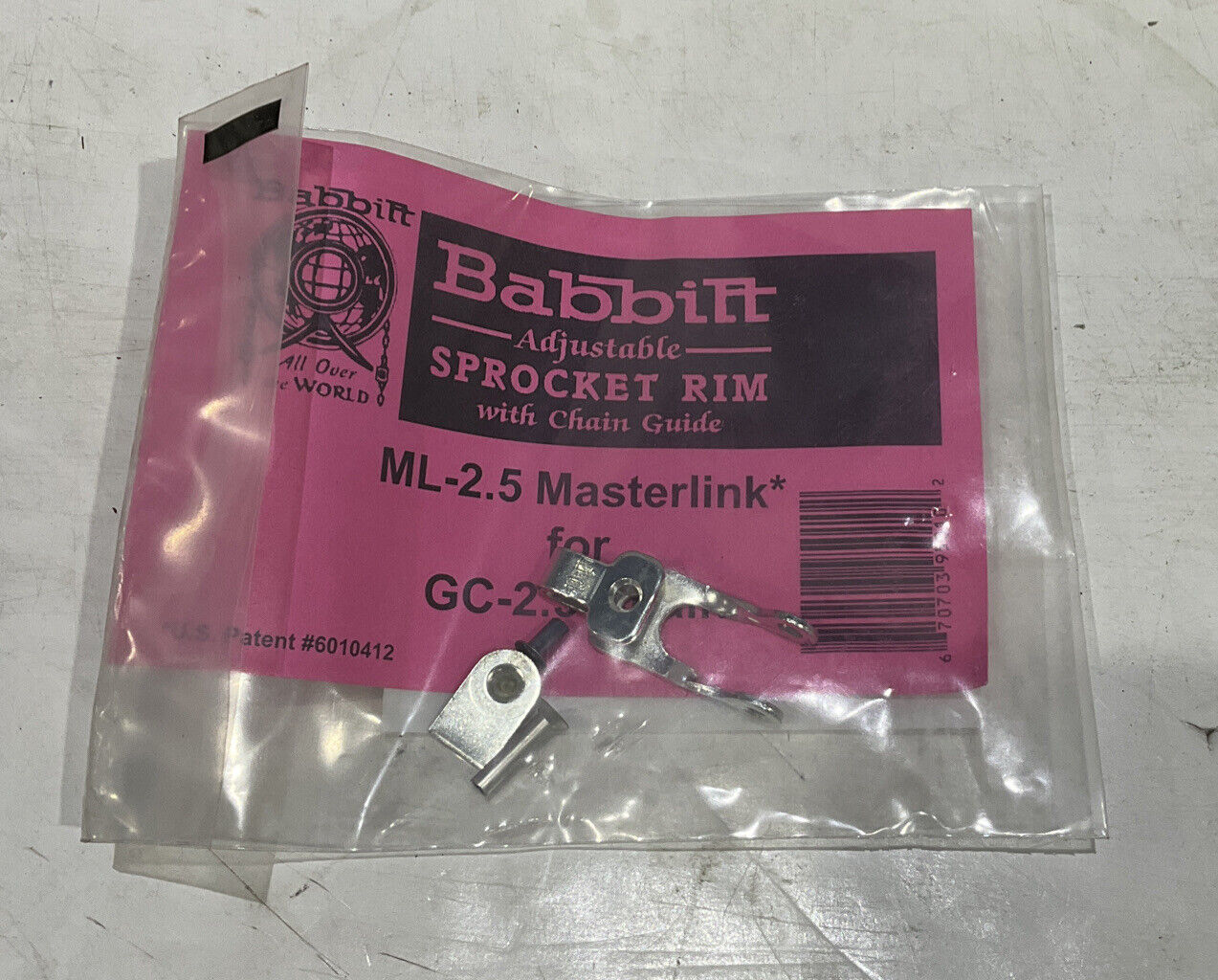 BABBITT ML2.5 MASTER LINK KIT SET OF 9