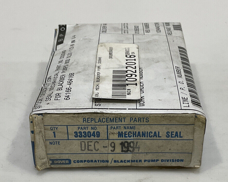 BLACKMER 333049 MECH SEAL