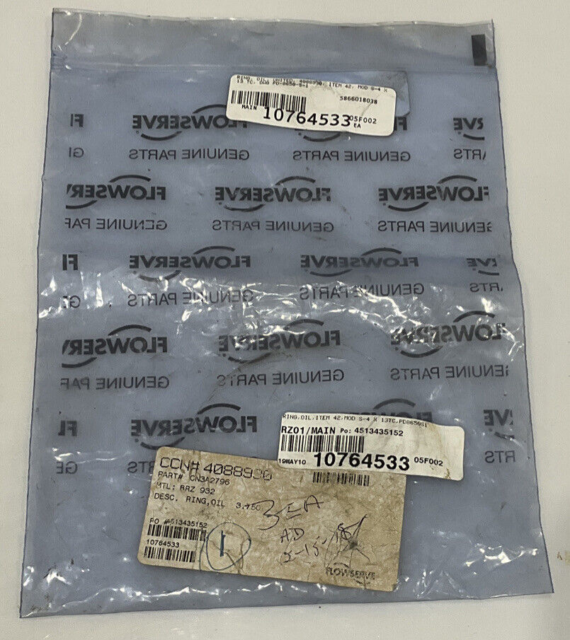 FLOWSERVE UNITED 4088930 OIL RING