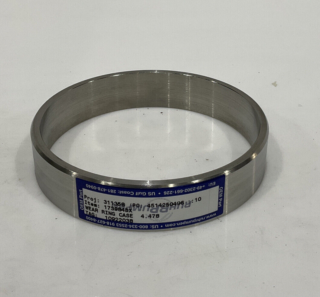 RUHRPUMPEN BW/IP 173984BX WEAR RING CASE 4514250496